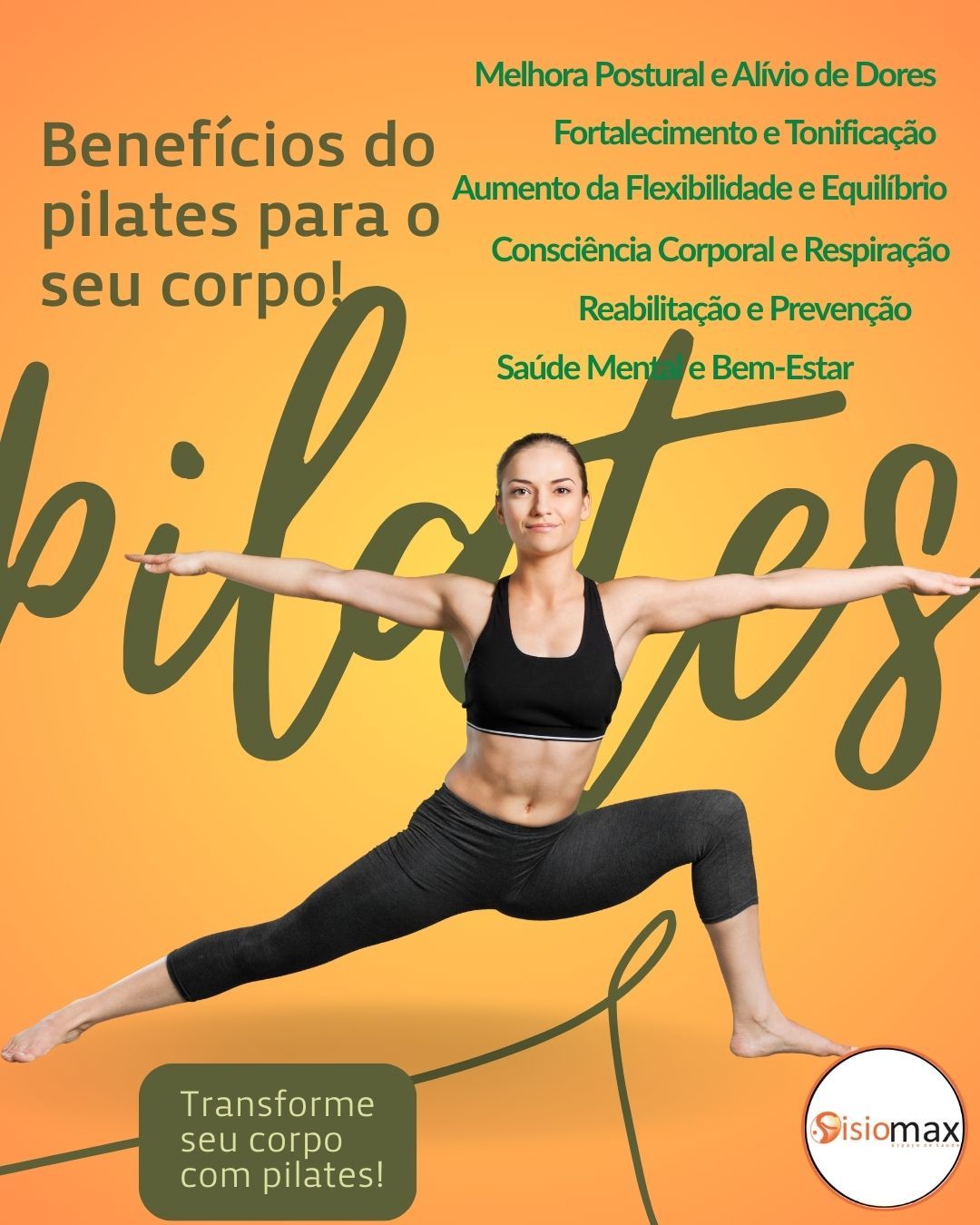 Benefícios do Pilates para o seu Corpo