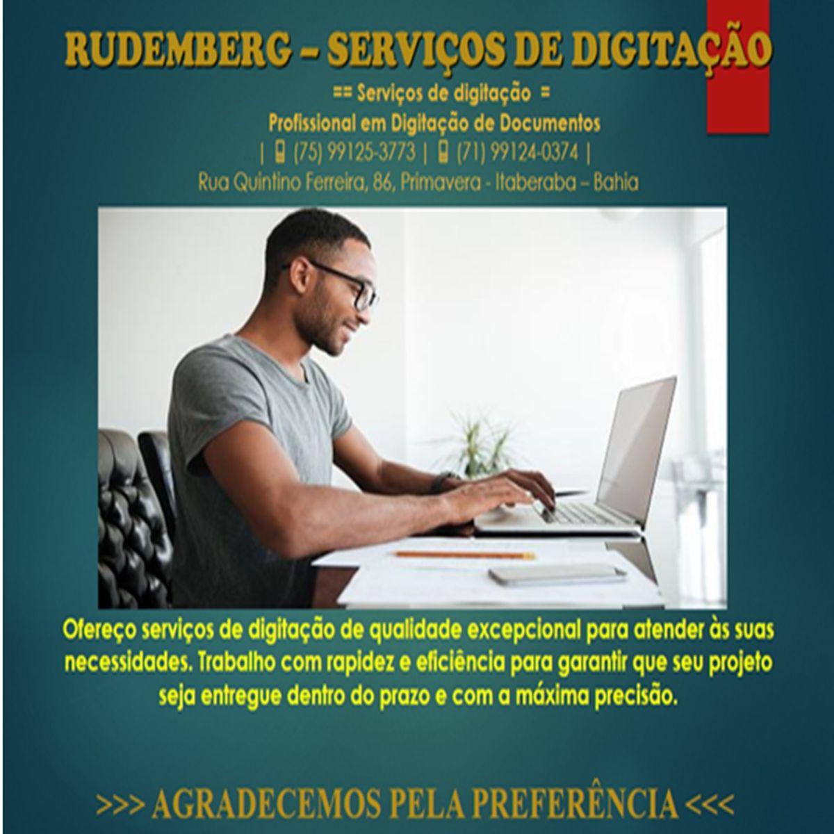 Rudemberg - Serviços de Digitação