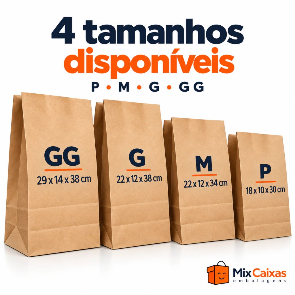 Saccos personalizados para delivery