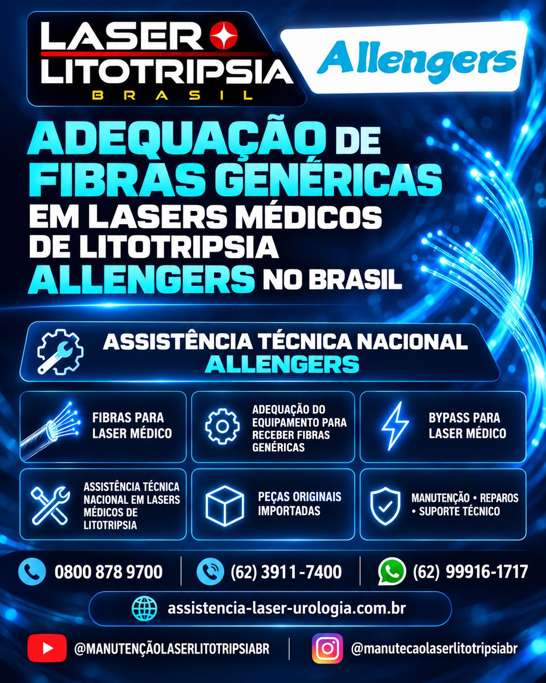 Laser de Litotripsia Urologia no Brasil