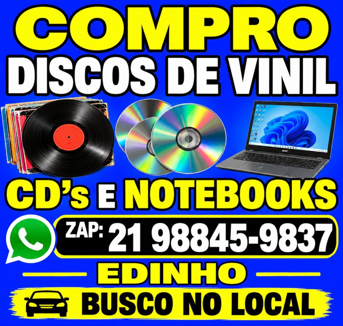 Compro Disco de Vinil