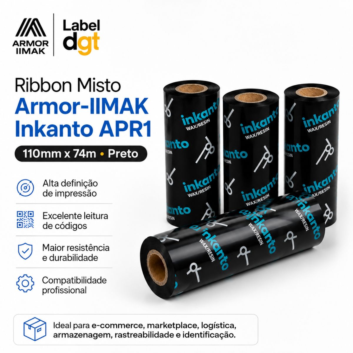 Ribbon Misto Armor Inkanto super preço