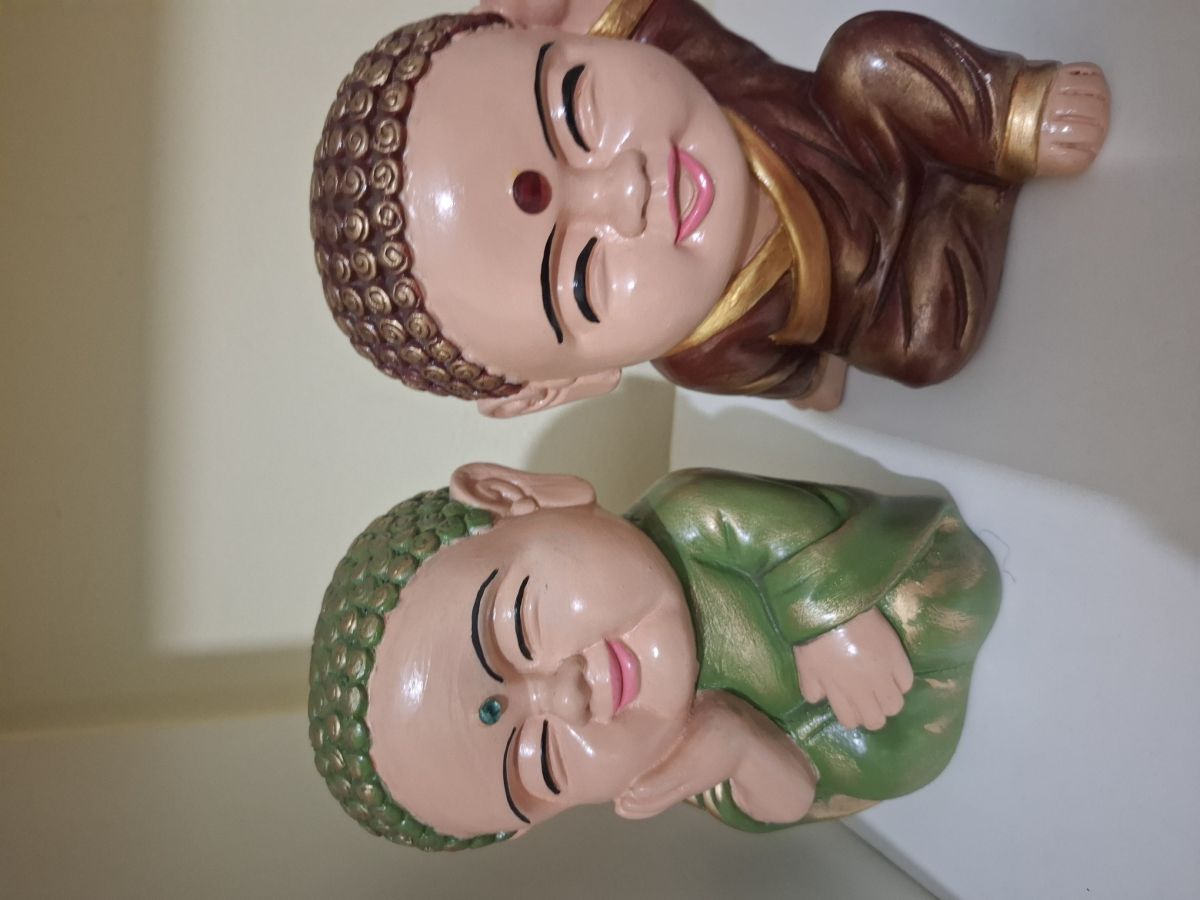Par de Buda bebê