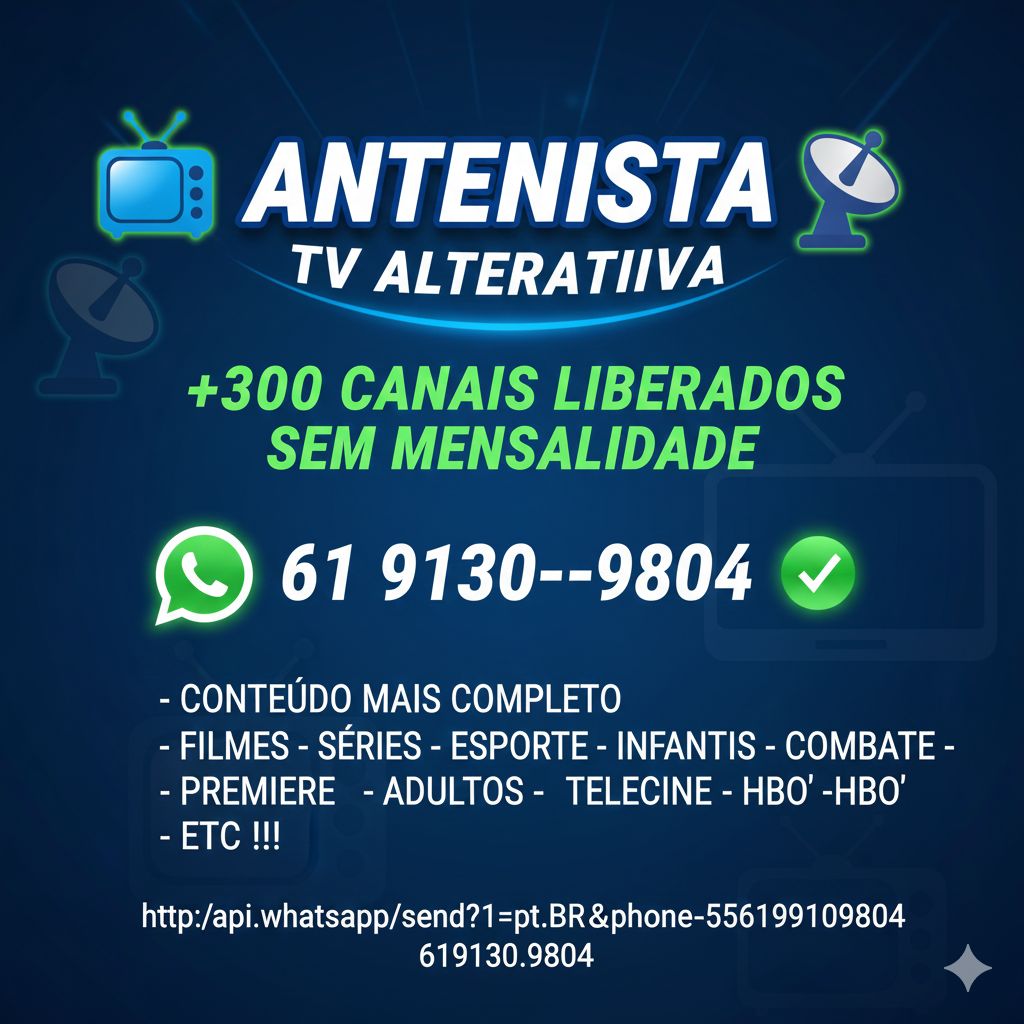 Instalador de Antenas em Brasília