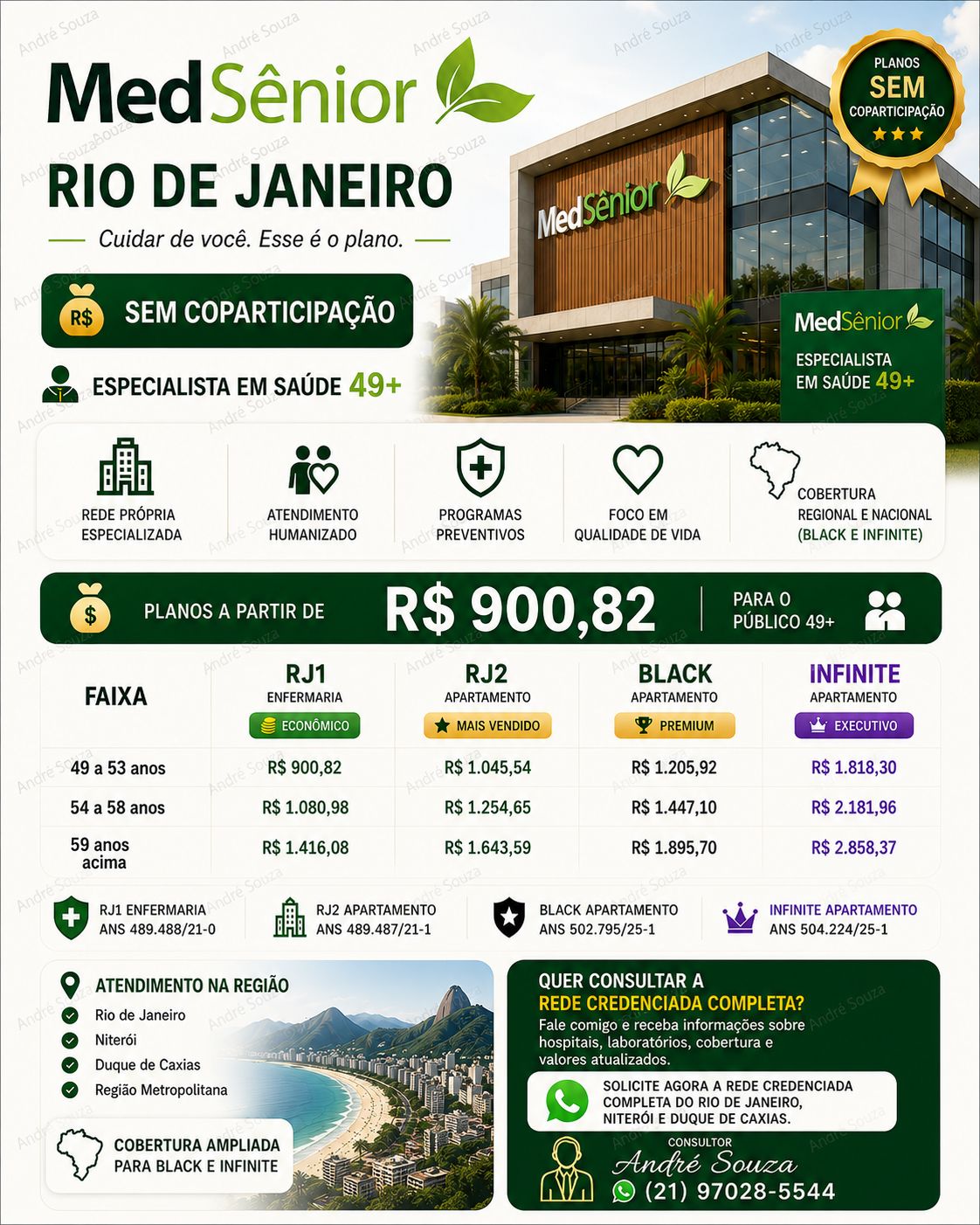 Plano de Saúde MedSênior  Rio de Janeiro/RJ