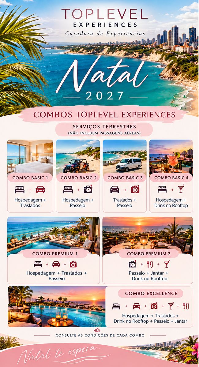 Combos Natal 2027 By Toplevel Experiences