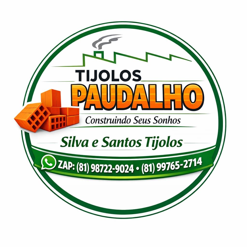 Tijolos de 8 furos, direto da fábrica
