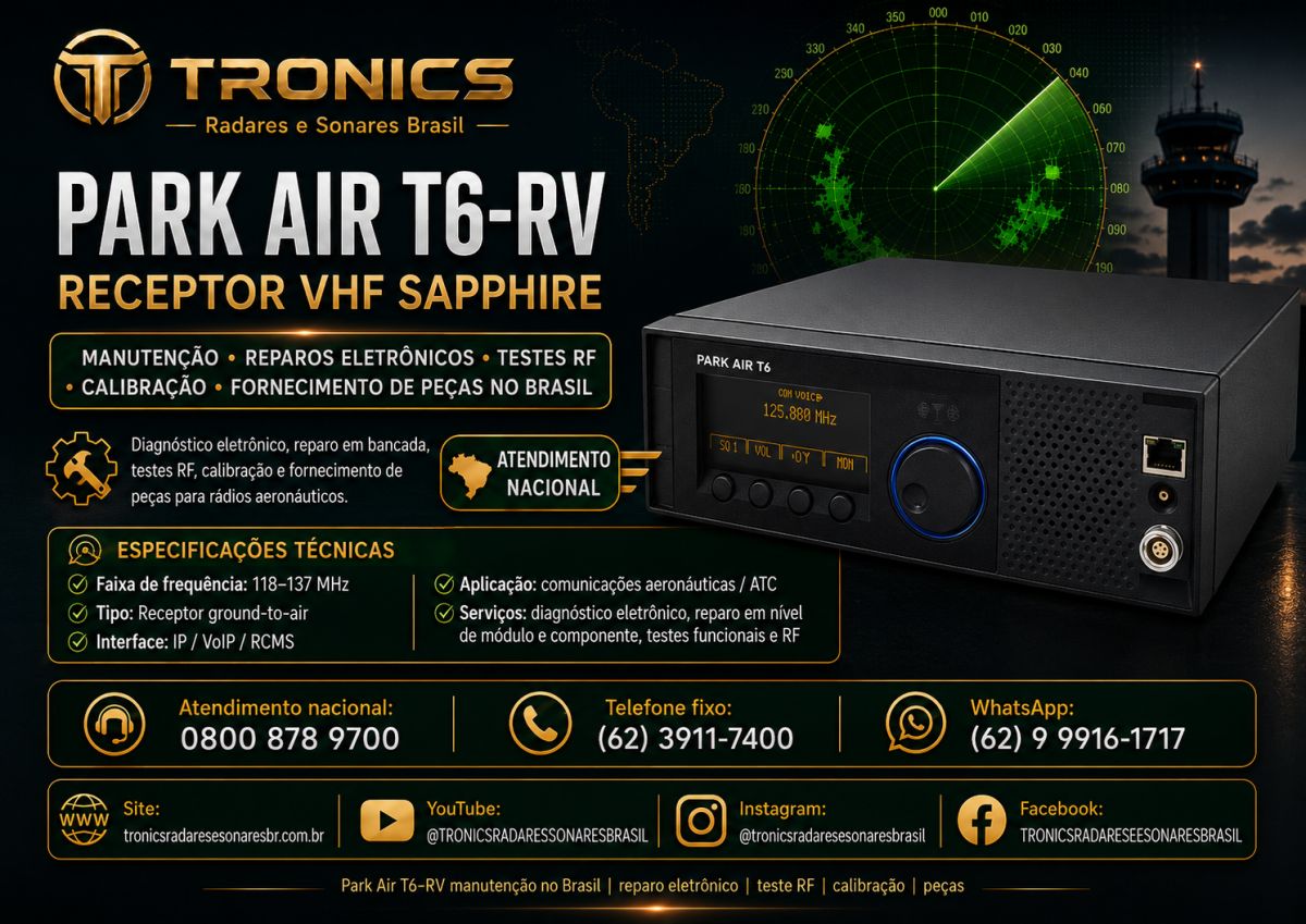 Assistência Técnica Park Air Sapphire