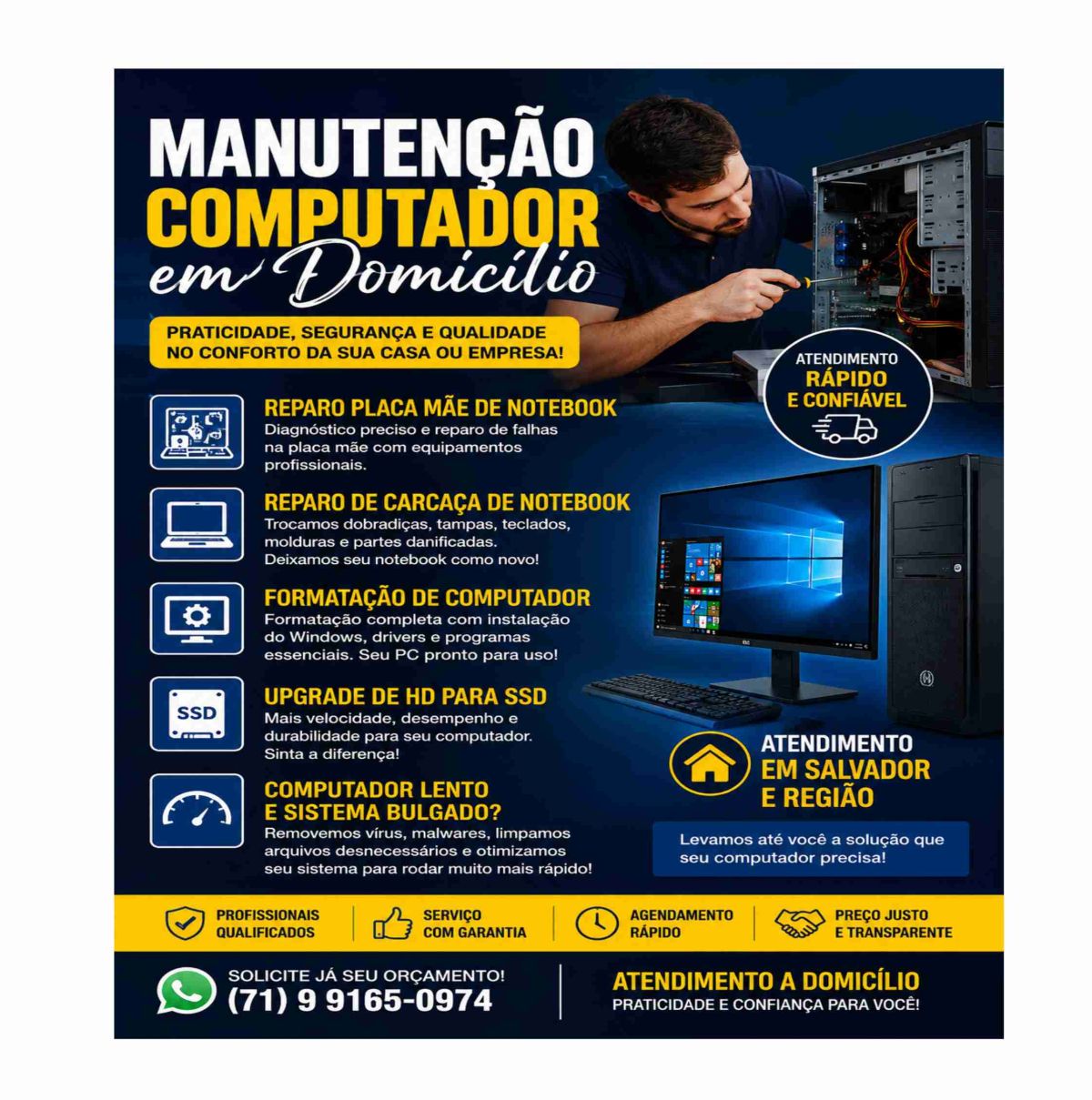 Recuperação placa mãe notebook, Instalação de windows