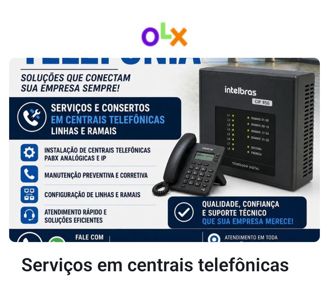 Central telefônica em Recife PE