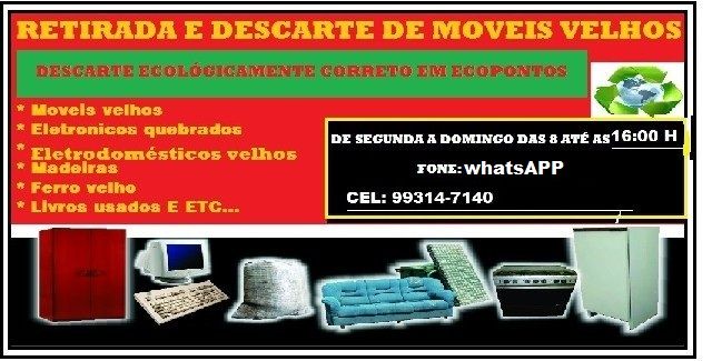 Descarte de sofa usado ecoponto Santo Andre sp