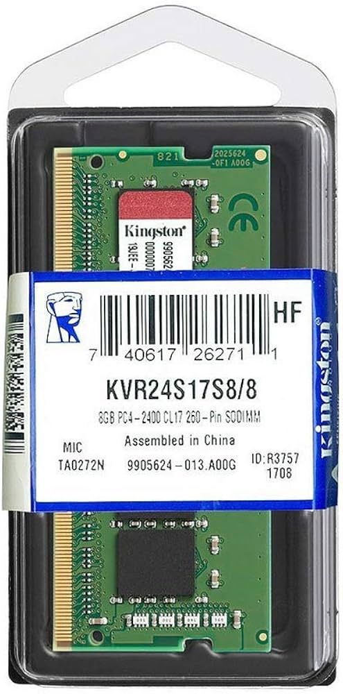 Memória ddr 4 para notebook 8 gigas
